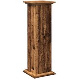  Stalak za izložbu s pohranom boja staro drvo 31x30x90 cm drveni | shoptok.hr