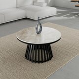 Bessagi Home Klubska Miza Pela, Siva | Shoptok.si