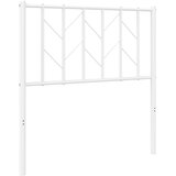  Metalno uzglavlje za krevet, bijelo, 80 cm | shoptok.hr