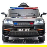 Policijski auto na akumulator BLT-201 - crni | shoptok.hr
