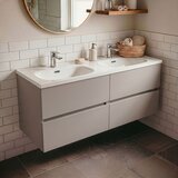 Skye Decor Kupaonski ormarić s umivaonikom, siva Cijene
