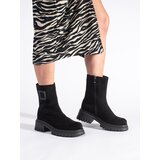GOODIN Women's black boots with a thick sole Cijene