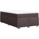  Krevet box spring s madracem tamnosmeđi 120 x 190 cm od tkanine | shoptok.hr