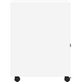  Stalak za pisač s kotačima bijeli 60 x 50 x 67 cm | shoptok.hr