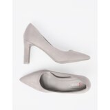 SEASTAR Classic gray suede heeled stilettos | Shoptok.si