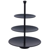 Excellent Houseware stalak za posluživanje s 3 razine 36 5 cm mat crni Cijene