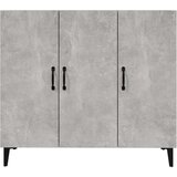  Komoda betonsko siva 90x34x80 cm konstruiran les, (20654049) | Shoptok.si