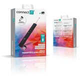 Connect IT CLP-2050-BK - Bežični prezenter sa laserskim pokazivačem 1xAAA | Eponuda.com