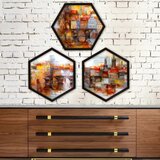 Wallity uramljena slika 6GEN739130269, 35x35 cm, 3 dela | ePonuda.com