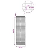  Gabion s žicom debljine 5 mm i mrežom 5x2 5 cm 50x50x150 cm - 50 cm 150 cm 50 cm | shoptok.hr