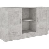  Komoda siva boja betona 120 x 30,5 x 70 cm konstruirano drvo | shoptok.hr