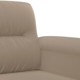 3-dijelni set sofa s jastucima smeđesivi od mikrovlakana | shoptok.hr
