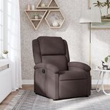  Naslonjač od tkanine tamnosmeđi | shoptok.hr