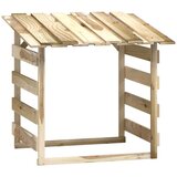  Pergola s krovom 100 x 90 x 100 cm od impregnirane borovine | shoptok.hr