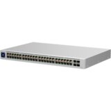 Ubiquiti USW-48 48-port, layer 2 switch, 48 x gbe ports, 4 x 1G sfp ports, fanless, silent cooling, esd/emp protection, 1.3