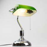  Brilagi - Stona lampa BANK OFFICE 1xE27/60W/230V sjajni hrom/zelena | Eponuda.com