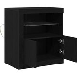  LED komoda Crna 60,5 x 37 x 67 cm Konstruirano drvo | Eponuda.com