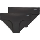 Sloggi Hlačke ZERO Microfibre 2.0 Hipster PACK DE 2 Črna | Shoptok.si