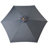 Rojaplast Tamno sivi suncobran ø 300 cm Wood – | shoptok.hr