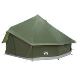 Tipi šator s krovom Maslinastozelena 500 x 500 x 300 cm | shoptok.hr