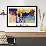 WALLXPERT 4262SYHKANDINSKY-023 Višenamenska Dekorativna Slika u Ram | Eponuda.com