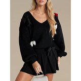 DStreet Sweter damski one size PUREBOW czarny | Shoptok.si