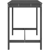 Vrtni stol sivi 121x82,5x110 cm od masivne borovine | shoptok.hr
