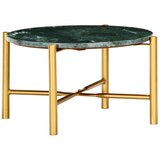 vidaXL stolić za kavu zeleni 60x60x35 cm pravi kamen mramorne teksture | shoptok.hr