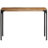  Konzolni stol smeđi 110x35x76cm od masivno drvo manga i željezo | shoptok.hr