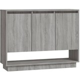 Maison Chic Komoda - Predalnik siva sonoma 97x31x75 cm iverna plošča, (21716879) | Shoptok.si