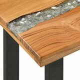  Konzolna stolica Smeđa 100 x 35 x 75 cm Čvrsto teak drvo | Eponuda.ba