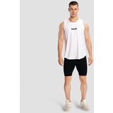 GymBeam Majica bez rukava Combat White | ePonuda.com