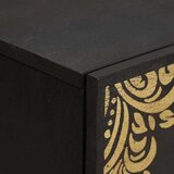  Kreveta s ladicama 2 pcs Crna 60 x 33 x 75 cm Čvrsto drvo manga | shoptok.hr