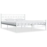 vidaXL Okvir za krevet bijeli metalni 200 x 200 cm Cijene