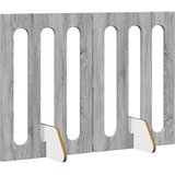 PREKLOPNA ogradica za kućne ljubimce 2 pcs Sivi Sonoma | Eponuda.com