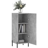  Komoda siva boja betona 34,5x34x90 cm od konstruiranog drva Slike