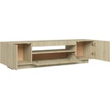 TV ormarić s LED svjetlima boja hrasta sonome 160 x 35 x 40 cm | shoptok.hr