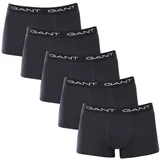 Gant 5PACK Men's Boxers Black