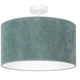  Duolla - Plafonski luster CORDUROY 1xE27/15W/230V, prečnik 40 cm, u svetloplavoj boji | Eponuda.com