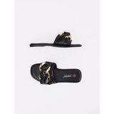 Shelvt Women's flat flip-flops black | Shoptok.si