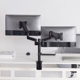 BIT FORCE stolna ručka za 2 monitora s plinskom oprugom BRACKET DMG-32-2M | shoptok.hr