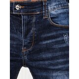 DStreet Men's Dark Blue Trousers | Shoptok.si
