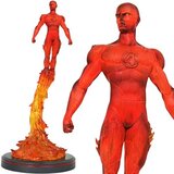 Disney marvel premier collection human torch statue, (20499699) Cene