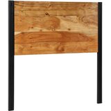  Uzglavlje 100 cm Puno drvo bagrem i željezo | shoptok.hr