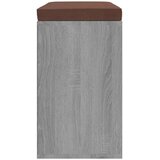  Klupa za cipele boja sivog hrasta 103x30x48cm konstruirano drvo | Eponuda.ba