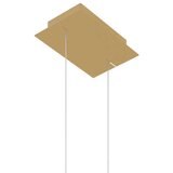  Thoro TH.221 - LED luster na sajli RIO LED/30W/230V CRI95 4000K prečnik 55 cm zlatna | Eponuda.com