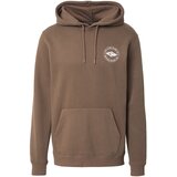 Rip Curl Športna majica rjava / bela | Shoptok.si