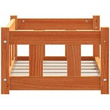 Krevet za psa Vosak smeđa 55 x 45 x 28 cm Čvrsto borovo drvo | Eponuda.ba