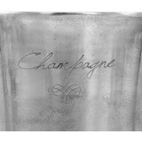  Rashlađivač za pjenušac od punog aluminija 39x29x71 cm srebrni | shoptok.hr