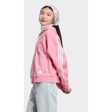 Adidas Jopa Future Icons 3-Stripes Full-Zip Hoodie IB8516 Roza Loose Fit | Shoptok.si